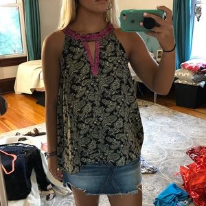 Paisley Tank Top